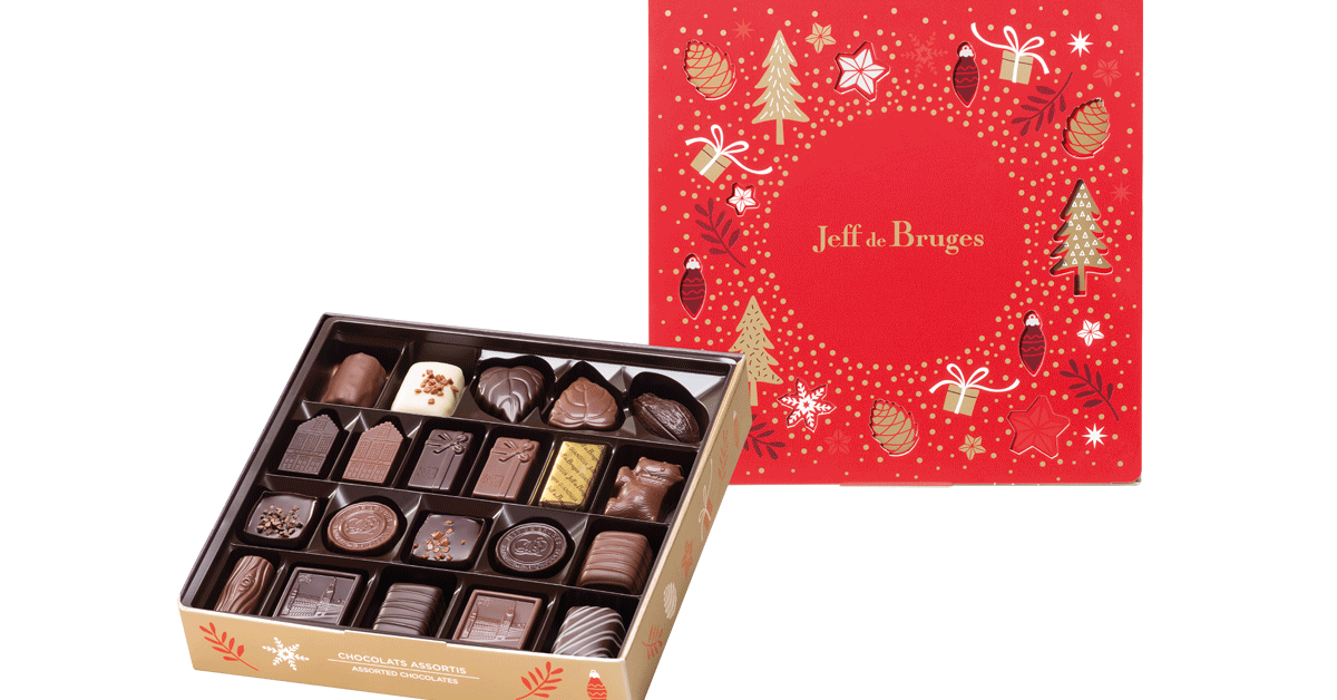 Chocolats de Noël de Jeff de Bruges CCI France Bulgarie